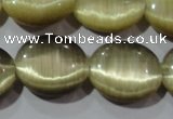 CCT700 15 inches 10*12mm oval cats eye beads wholesale