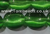 CCT705 15 inches 10*12mm oval cats eye beads wholesale