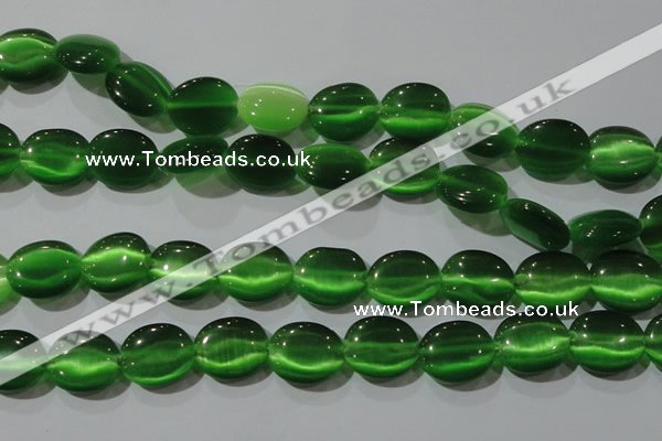 CCT705 15 inches 10*12mm oval cats eye beads wholesale