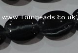 CCT707 15 inches 10*12mm oval cats eye beads wholesale