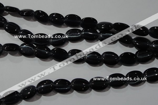 CCT707 15 inches 10*12mm oval cats eye beads wholesale