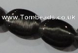 CCT708 15 inches 10*12mm oval cats eye beads wholesale