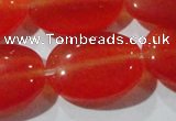 CCT725 15 inches 10*14mm oval cats eye beads wholesale