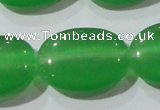 CCT728 15 inches 10*14mm oval cats eye beads wholesale