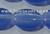 CCT730 15 inches 10*14mm oval cats eye beads wholesale