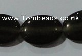 CCT734 15 inches 10*14mm oval cats eye beads wholesale