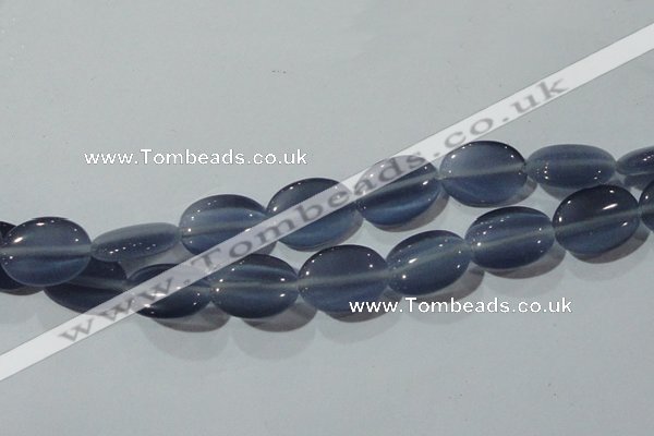 CCT751 15 inches 11*15mm oval cats eye beads wholesale