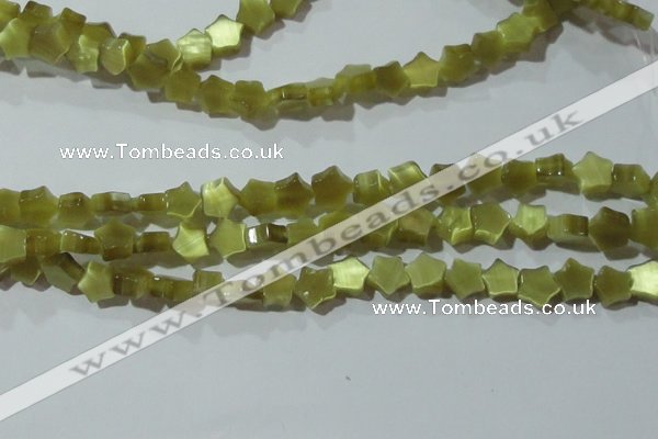 CCT811 15 inches 6mm star cats eye beads wholesale