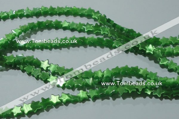 CCT816 15 inches 6mm star cats eye beads wholesale