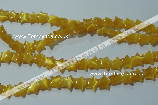 CCT867 15 inches 10mm star cats eye beads wholesale