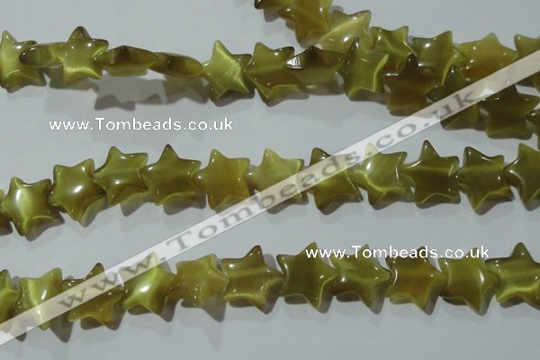 CCT892 15 inches 12mm star cats eye beads wholesale