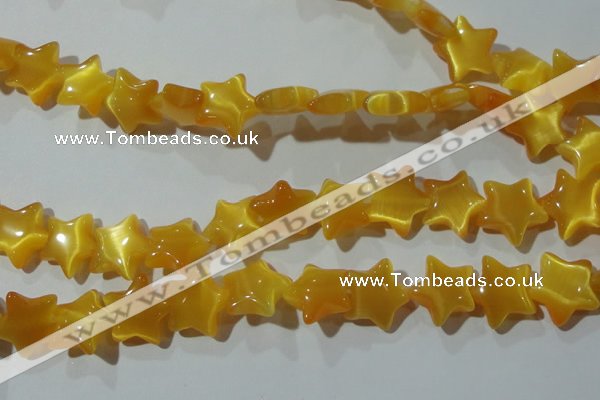 CCT894 15 inches 12mm star cats eye beads wholesale