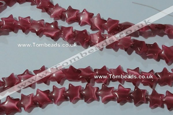 CCT897 15 inches 12mm star cats eye beads wholesale