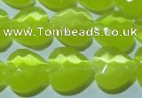 CCT985 15 inches 16*16mm faceted heart cats eye beads wholesale