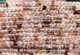 CCU1616 15 inches 2.5mm faceted cube red quartz beads