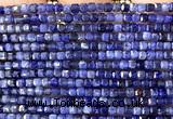 CCU1716 15 inches 2.5mm faceted cube sodalite gemstone beads
