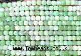 CCU1878 15 inches 4mm faceted cube Australia chrysoprase beads