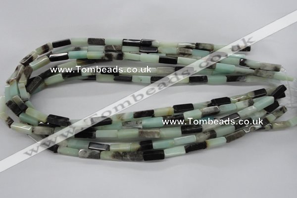 CCU518 15.5 inches 4*13mm cuboid amazonite gemstone beads wholesale