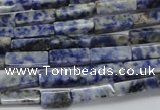 CCU520 15.5 inches 4*13mm cuboid sodalite gemstone beads wholesale