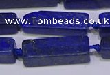 CCU620 15.5 inches 8*20mm - 10*30mm cuboid lapis lazuli beads