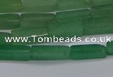 CCU733 15.5 inches 4*13mm cuboid green aventurine beads wholesale