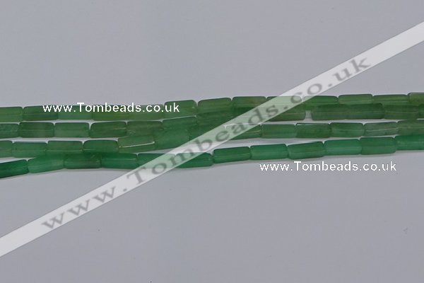 CCU733 15.5 inches 4*13mm cuboid green aventurine beads wholesale