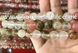 CCY634 15.5 inches 12mm round volcano cherry quartz beads wholesale