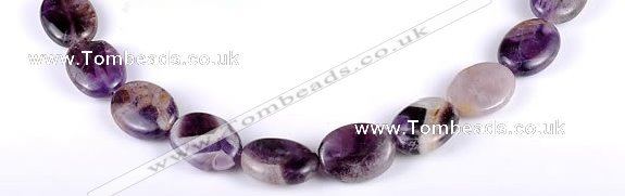 CDA02 15*20mm oval dogtooth amethyst quartz beads Wholesale