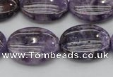 CDA302 15.5 inches 18*25mm oval dyed dogtooth amethyst beads