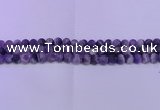 CDA353 15.5 inches 10mm round matte dogtooth amethyst beads