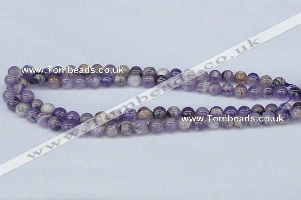 CDA52 15.5 inches 8mm round dogtooth amethyst beads wholesale