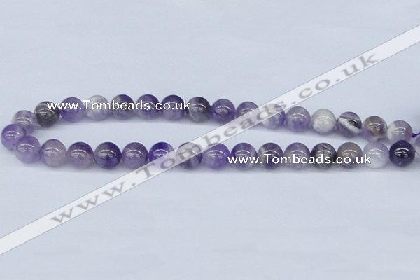 CDA54 15.5 inches 12mm round dogtooth amethyst beads wholesale