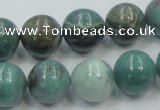 CDB02 15.5 inches 14mm round natural new dragon blood jasper beads