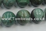 CDB04 15.5 inches 18mm round natural new dragon blood jasper beads