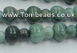 CDB10 15.5 inches 12*16mm calabash natural new dragon blood jasper beads