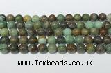 CDB106 15.5 inches 10mm round new dragon blood jasper beads wholesale