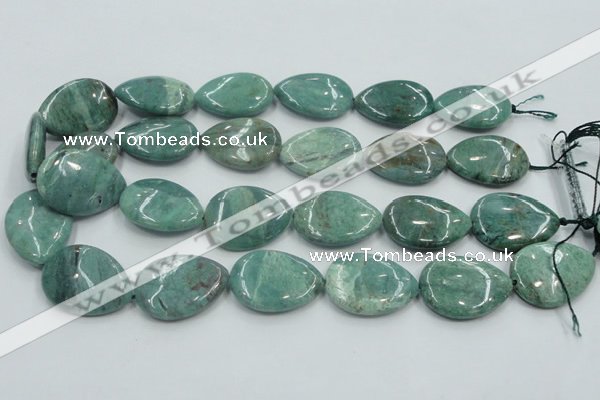 CDB22 22*30mm flat teardrop natural new dragon blood jasper beads