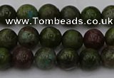 CDB300 15.5 inches 4mm round dragon blood jasper beads wholesale