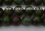 CDB302 15.5 inches 8mm round dragon blood jasper beads wholesale