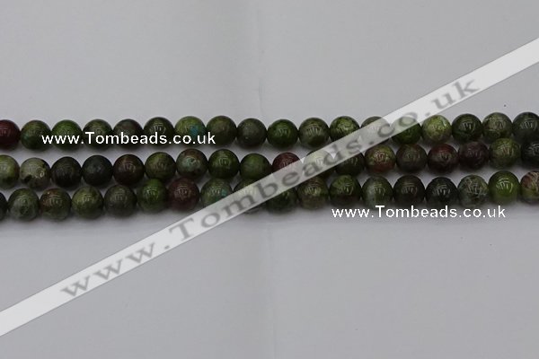 CDB302 15.5 inches 8mm round dragon blood jasper beads wholesale