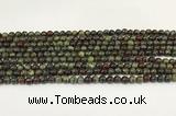 CDB340 15.5 inches 4mm round dragon blood jasper beads wholesale