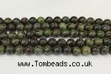 CDB343 15.5 inches 10mm round dragon blood jasper beads wholesale