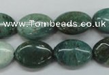 CDB35 15.5 inches 13*18mm oval new dragon blood jasper beads