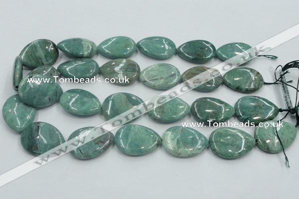 CDB45 15.5 inches 18*25mm flat teardrop new dragon blood jasper beads