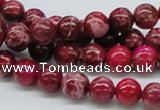 CDE03 15.5 inches 8mm round dyed sea sediment jasper beads