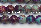 CDE1056 15.5 inches 6mm round sea sediment jasper beads wholesale