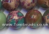 CDE1059 15.5 inches 12mm round sea sediment jasper beads wholesale