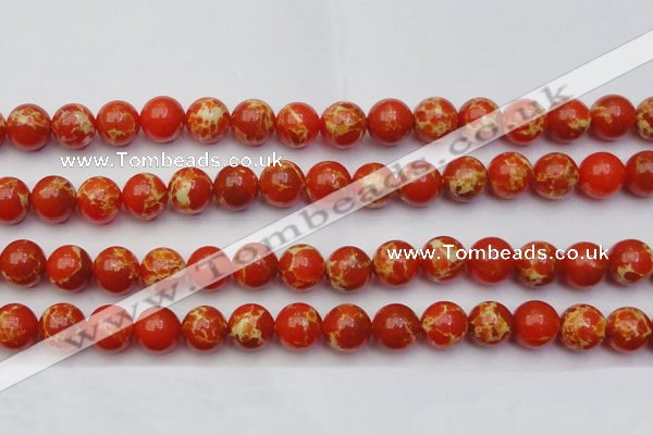 CDE2006 15.5 inches 16mm round dyed sea sediment jasper beads