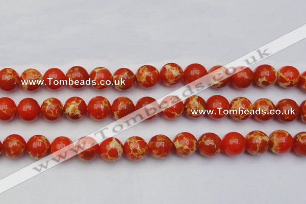 CDE2007 15.5 inches 18mm round dyed sea sediment jasper beads