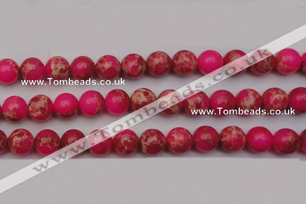 CDE2018 15.5 inches 18mm round dyed sea sediment jasper beads